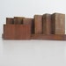 Wooden Blocks, Former Backs of Photography Printing Press Blocks
