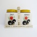 Tipp Vintage Kitchen Flowers Salt and Pepper Shaker Set with Stand
