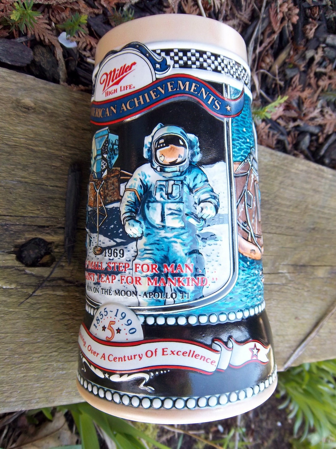 nasa beer stein