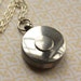 Silver Locket with Screw Top - Vintage Necklace