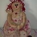 Primitive Raggedy Ann "follow your heart"