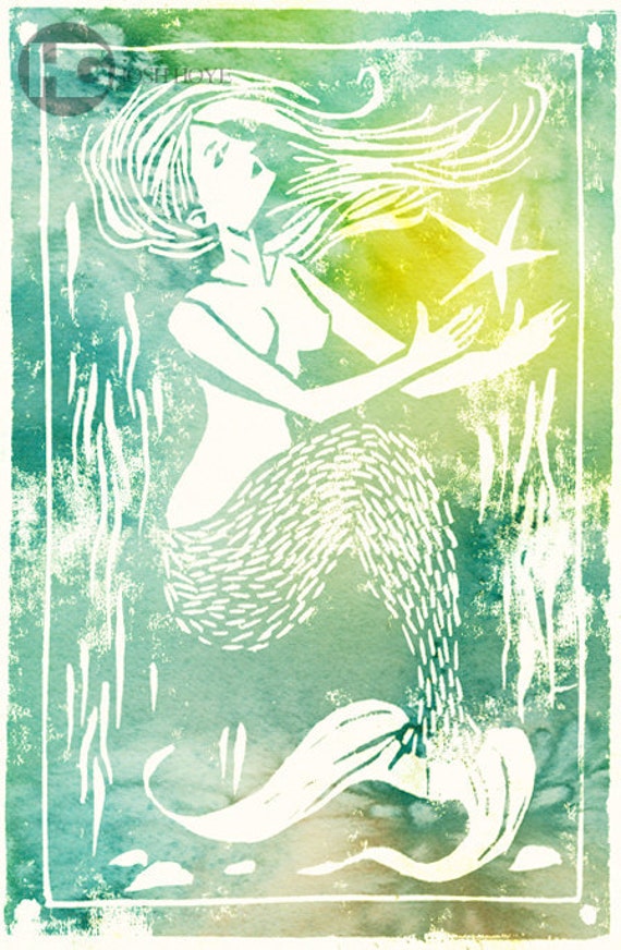 Items similar to Mermaid's Starfish 8x10 on Etsy