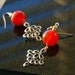 Spicy Loop Agate Earrings