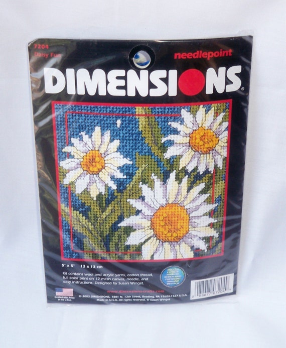 Needlepoint Kit by DimensionsDaisy Fun