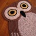 CROCHET OWL RUG
