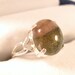 Huge Watermelon Tourmaline Cab Ring