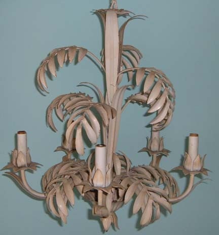 Like item? this  etsy vintage tole chandelier