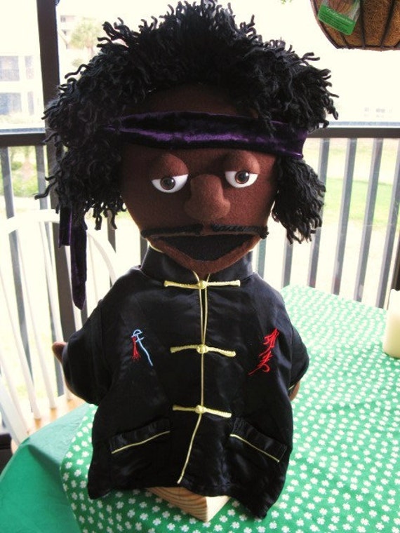 Items similar to Jimi Hendrix Custom Puppet, Muppet, MePuppet on Etsy