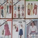 Vintage Pattern lot from 1970s and 1980s - 36 patterns