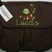 Personalized Diaper Bag. Baby Shower Gift Owl Forest or many more options