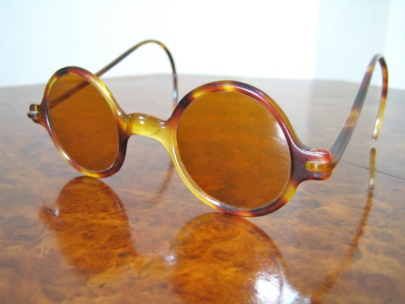 Original 1930s Sunglasses Light Tortoiseshell By Toptottievintage