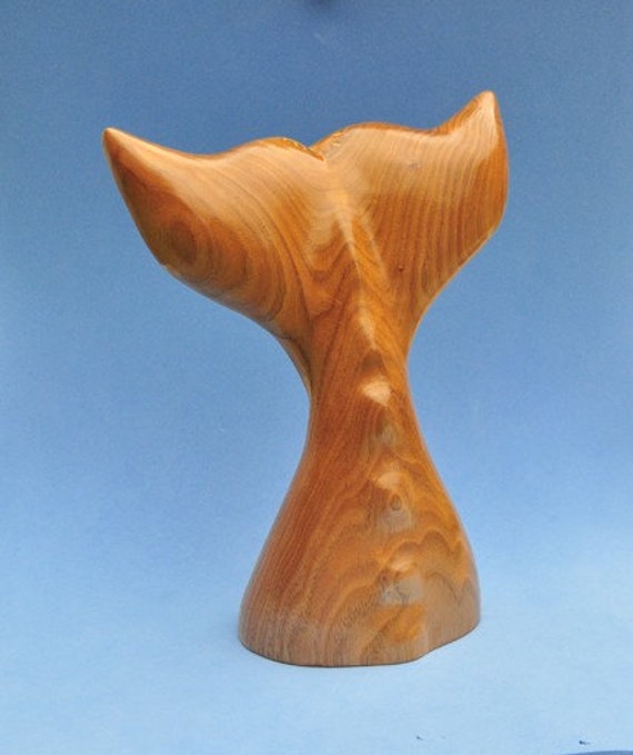 Whale Tail Wood Carvings