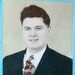 Vintage Suit Man Portrait Photograph Hand Colored 1950s.