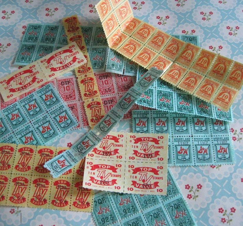 Assorted Vintage S&H Green Stamps Top Value by ingrandmasattic