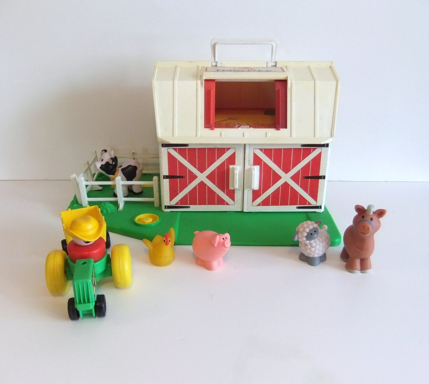 Vintage Fisher Price Farm Set