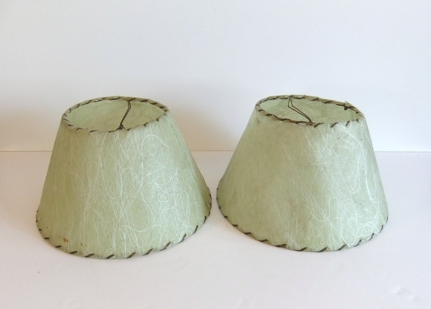 Vintage Lamp Shade Green