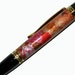 Pen Stylus in Red Pink Brown and Gold Tones Floral Roses Christmas Gift Idea