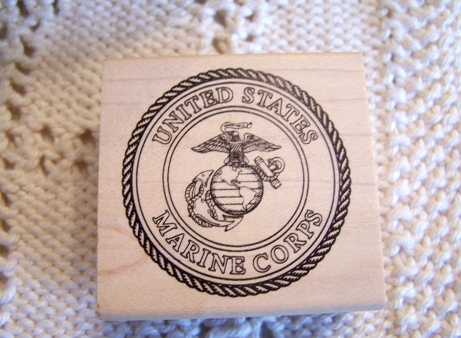 Rubber Stamp United States Marine Corps new supplies destash