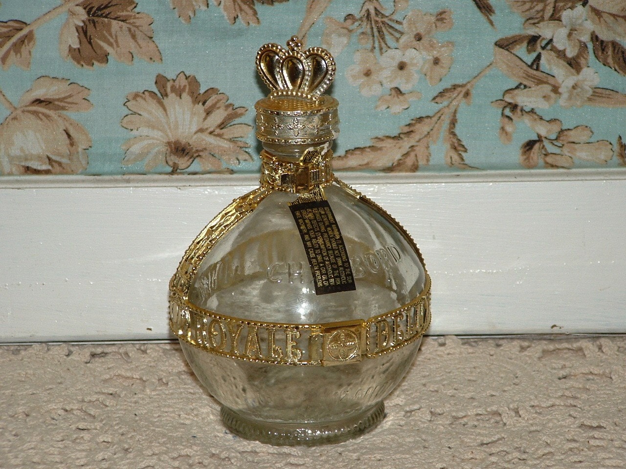 Vintage ROYALE DELUXE CHAMBORD LIQUEUR Bottle