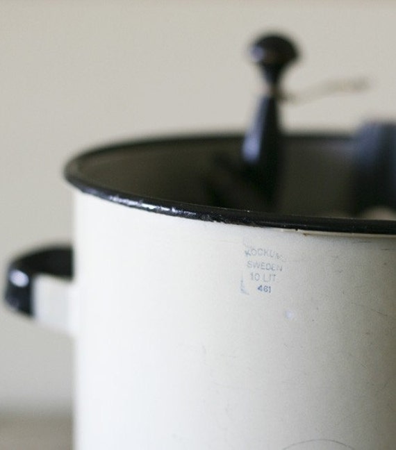 swedish enamel crock