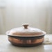three piece copper pan