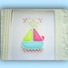 Let's Sail Away - Pink, Lime and Aqua Sailboat Hair Clip