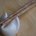 Chopsticks of Oregon Curly Maple and Fortune Cookie pillow.