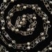 Vintage Ethnic Silver Plated Copper Mexican Wedding Necklace