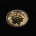 ON HOLD Victorian Reverse Carved Intaglio Pin, Bunch of Grapes
