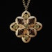 Sarah Coventry 1975 Starburst Pendant Necklace
