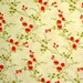 Beautiful Red Floral for Scale Dollhouse Miniatures