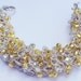 Bracelets-Knitted Bracelets-Crystal Bracelet-Gold bracelet-Beaded Bracelet-By KMGEMS