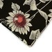 Vintage Fabric Sunflower Brown Ecru Hawaiian