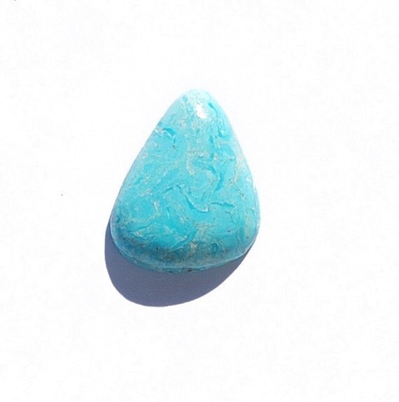Natural New Mexico Turquoise Freeform Cabochon