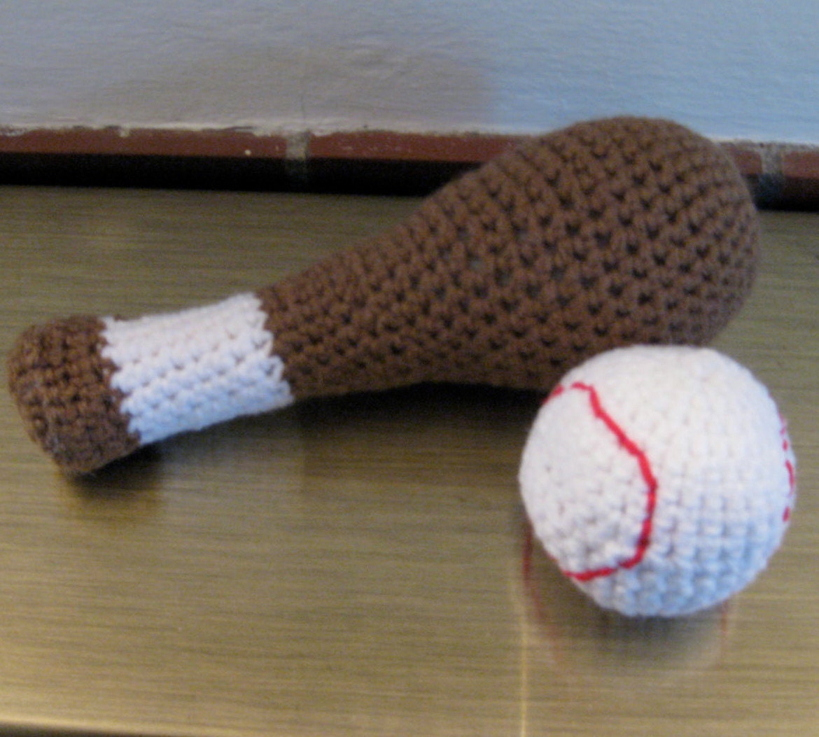 plush baseball bat