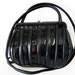 SALE Vintage Black Genuine Leather Purse BRIO Shoulder Bag Kiss Lock