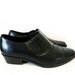 SALE Vintage Black Leather Boots Faded Glory Stitched Western 6 1/2 M Euro 37