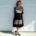 Vintage Plus size Dress - 60s Dress Tribal Hilo Hattie Island Collections Ruffle Dress Summer Party Size 2X