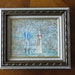 PRICE REDUCED originally 75.00 now 30.00 I am half agony, half hope - a Persuasion original collage on canvas - 8x10