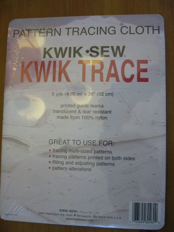 Pattern tracing cloth kwik trace 5 yards