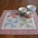 Patchwork 1930's Reproduction Fabric Pinwheels Table Topper / Look For 20% Off Coupon in My Shop / Good on Everything