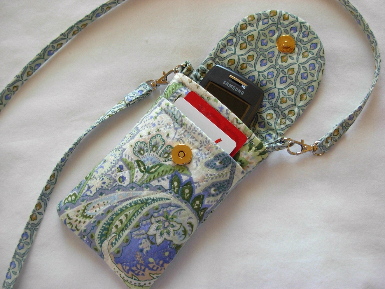 around the neck phone pouch