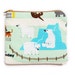 Small Zipper Pouch - At The Zoo - Zipper Pouch in Japanese Zakka Style