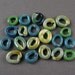 Lampwork Glass Solid Jump Rings - Assortment 34