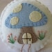 Felt Pincushion Mushroom Cottage