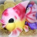 SALE Vintage 1950s Hanging Anthropomorphic FISH Wall Pocket -- Retro Home Decor -