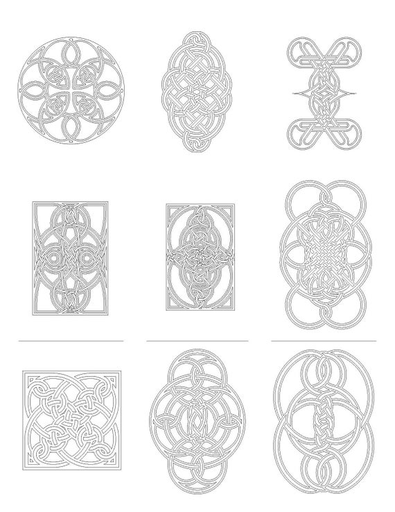 Celtic Knot Coloring Book 1 PDF