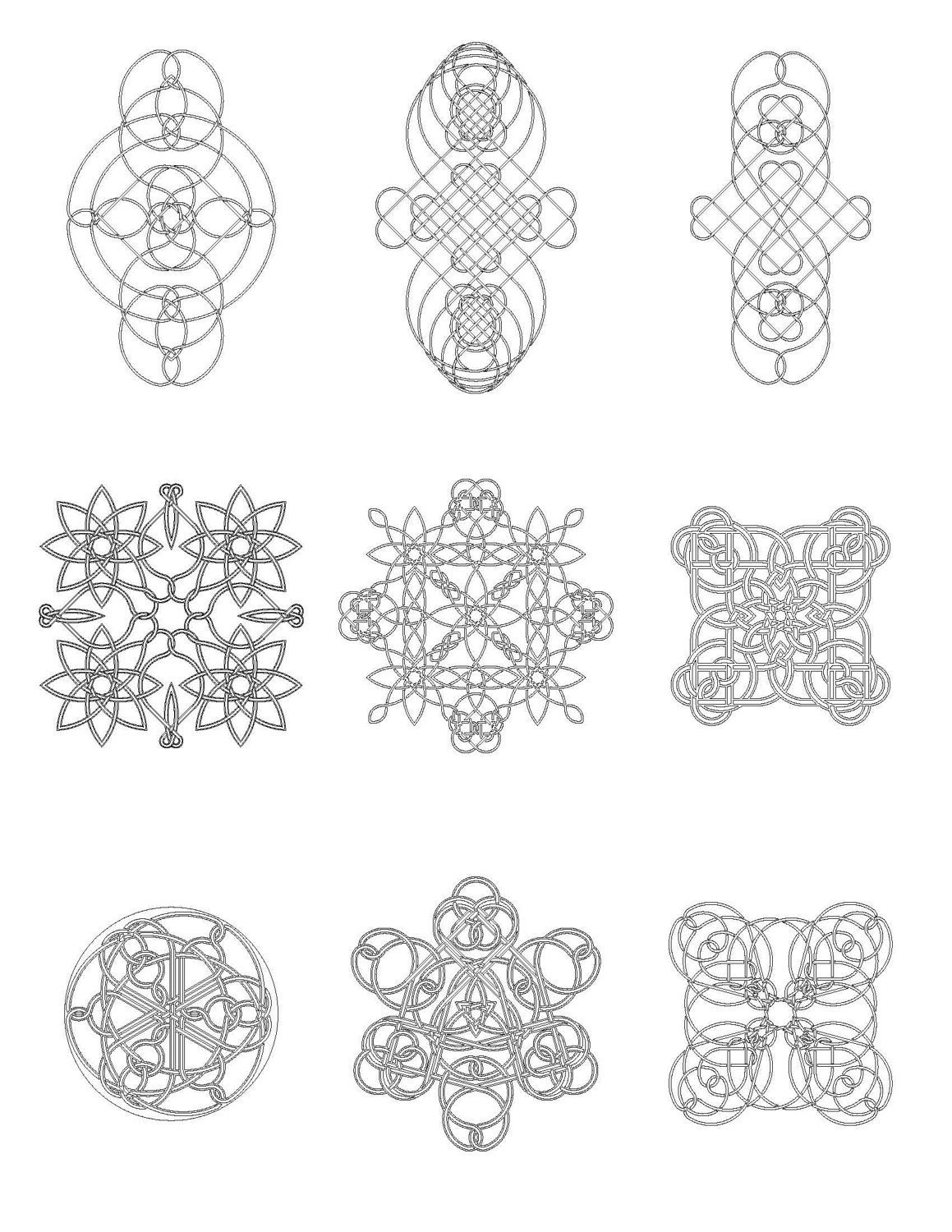 Celtic Knot Coloring Book 8 PDF