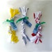 3 Upcycled Dog Toys - Eco Friendly - Chew, Tug, Toss, and Play - Ships Free with Another Purchase