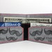 Mustache Billfold Wallet - Black and Pink - Pink is always good this time of year